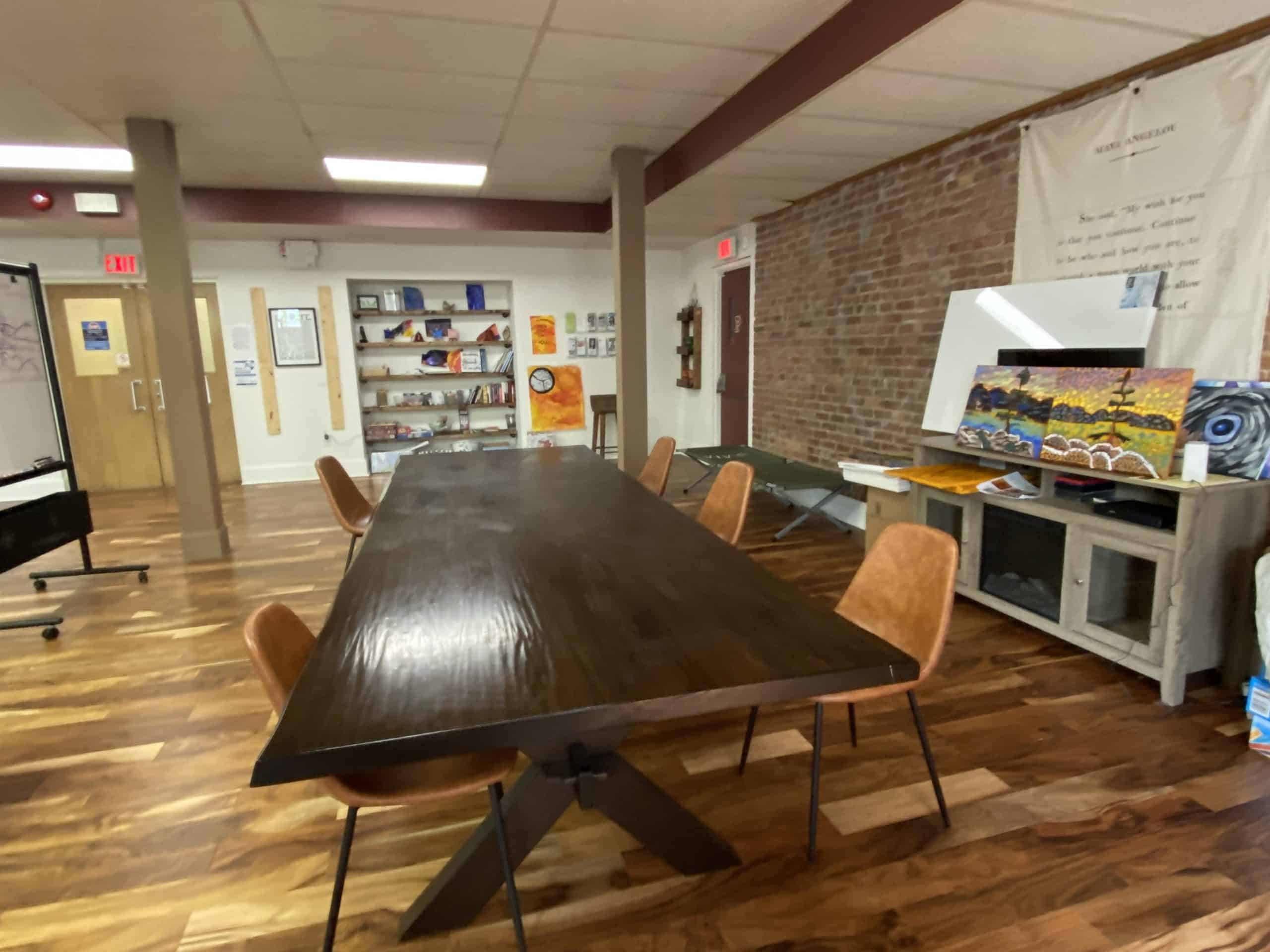 image_50445313 interior of STEP facility with conference table